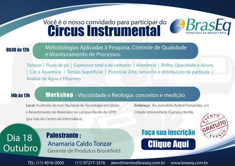 18/10/18 > Circus Instrumental - Braseq e UFPE - Recife/PE