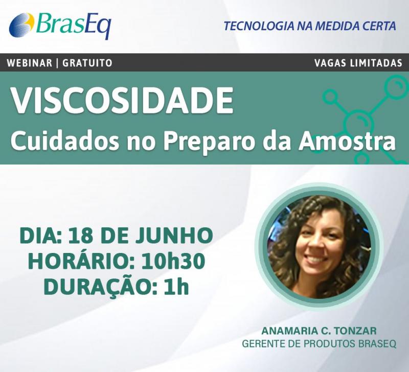 Webinar - VISCOSIDADE: Cuidados no Preparo da Amostra