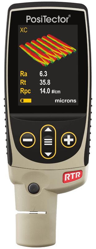 Medidor de Perfil de Rugosidade PosiTector RTR 3D