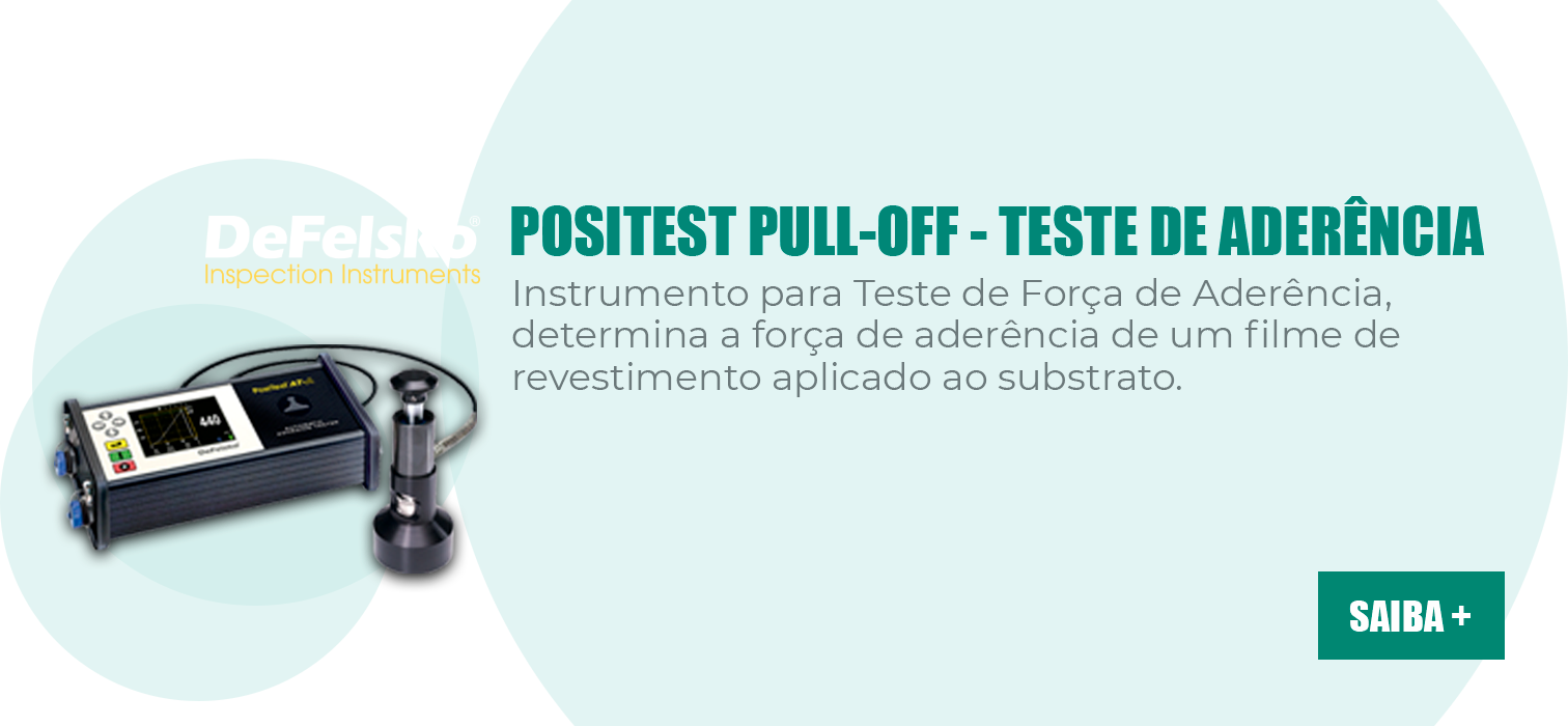 PULL-OFF TESTE DE ADERÊNCIA